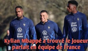 Kylian Mbappé a trouvé le joueur parfait en équipe de France.