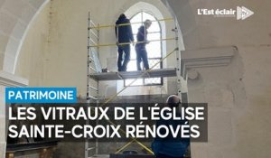 3 vitraux de l'église Sainte-Croix (Plaines-Saint-Lange) rénovés