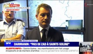 Enquête ouverte contre des membres de la Brav-M: "Je soutiens totalement les policiers et les gendarmes qui, depuis plusieurs jours, subissent de la part de l'extrême gauche des attaques éhontées ", affirme Gérald Darmanin