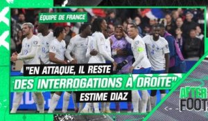 Équipe de France : "En attaque, il reste des interrogations à droite avec Nkunku, Coman et Dembélé" estime Diaz