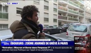 Paris: la grève des éboueurs se poursuit