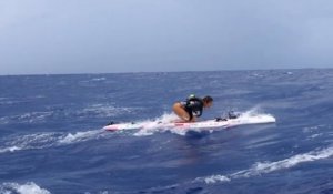 « On ne réalise pas trop » : 8000 km en paddle dans le Pacifique, l'exploit fou de six femmes