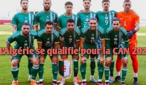 L’Algérie se qualifie pour la CAN 2023.