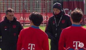 Bayern - Les images du premier entraînement de Tuchel