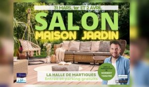 1ère édition du Salon Maison Jardin à la Halle de Martigues  avec Norbert Tarayre