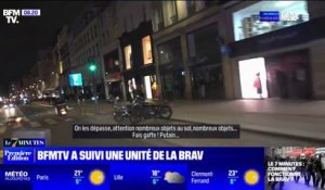 BFMTV a suivi une unité de la Brav-M à Paris, lors de la manifestation contre la réforme des retraites