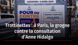 Trottinettes : à Paris, la grogne contre la consultation d’Anne Hidalgo