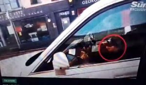 Erling Haaland au téléphone dans sa Rolls-Royce, la police enquête