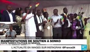 Manifestations de soutien à Ousmane Sonko : forte tension politique au Sénégal