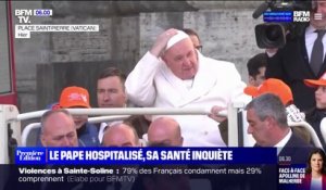 Le pape François souffre d'une infection respiratoire et va rester hospitalisé "quelques jours", sa santé inquiète les fidèles