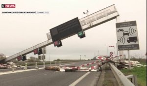 Pont de Saint-Nazaire: les dégradations ont coûté plusieurs centaines de milliers d'euros