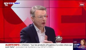 Dominique Schelcher (Système U) affirme qu'il y a une "démission des grandes marques" de la part des Français