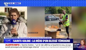 La mère de Mickaël, grièvement blessé à Sainte-Soline, estime que "Gérald Darmanin ment et continue à mentir"