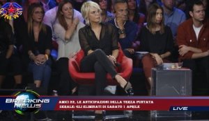 Amici 22, le anticipazioni della terza puntata  serale: gli eliminati di sabato 1 aprile