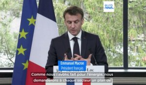 Face à la sécheresse qui s'annonce, Emmanuel Macron présente son "plan de sobriété sur l'eau"