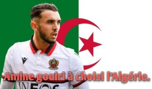 Amine gouiri à choisi l'Algérie.