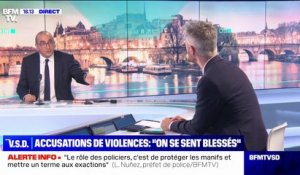 Accusations de violences policières: "On se sent blessé moralement, quand on est mis en cause systématiquement", affirme Laurent Nuñez