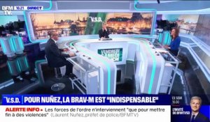 Laurent Nuñez: les policiers de la Brav-M "sont totalement indispensables"