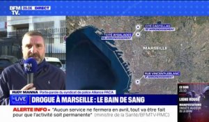 Fusillades à Marseille: "Ce n'est pas une spécialité des quartiers nord de faire des règlements de comptes", affirme Rudy Manna (Alliance PACA)