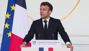 Convention citoyenne sur la fin de vie: Le président Emmanuel Macron a annoncé qu'il attendait du gouvernement un projet de loi sur la fin de vie "d'ici la fin de l'été" - VIDEO