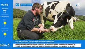 À Saint-Victor, le bon lait nature et transformé des vaches laitières de la Ferme de Réat