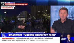 Olivier Besancenot: "Emmanuel Macron sert de grand marchepied à la montée du Rassemblement national"