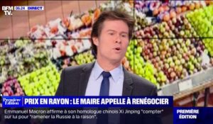 Inflation: Bruno Le Maire demande aux industriels et distributeurs de rouvrir les négociations