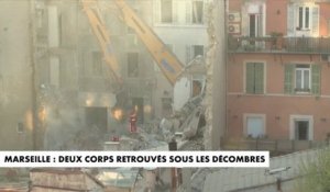 Marseille : deux corps retrouvés sous les décombres