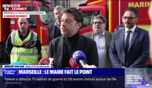 Benoît Payan, maire de Marseille: "Le dispositif reste le même, plus d'une centaine de pompiers sont sur place"