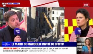 Benoît Payan, maire de Marseille: "Probablement, les premières personnes [évacuées] pourront réintégrer d'ici demain leurs appartements"