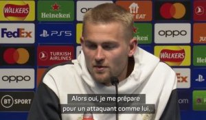 Quarts - De Ligt prêt à affronter Haaland dans “un match extraordinaire”