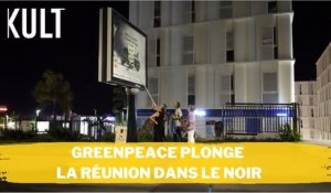 GreenPeace plonge La Réunion dans le noir