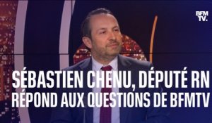 Sébastien Chenu, député RN du Nord, répond aux questions de BFMTV