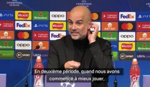 Quarts - Guardiola : "Haaland n’est pas seulement un grand buteur”