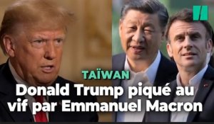 Donald Trump accuse Emmanuel Macron de « lécher le cul » de Xi Jinping
