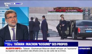 Emmanuel Macron "assume" ses propos sur Taïwan et l'indépendance stratégique européenne