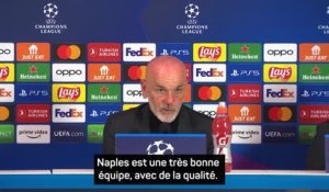 Quarts - Pioli : "Nous sommes seulement à mi-chemin"