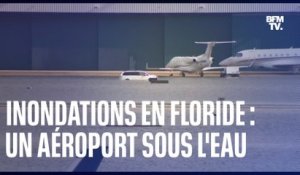 Inondations en Floride: l'aéroport de Fort Lauderdale envahi par la montée des eaux