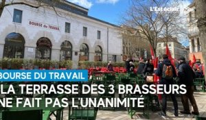 Ils se manifestent contre les 3 Brasseurs