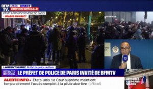 Laurent Nuñez, préfet de police de Paris: "Il y a eu plus d'une trentaine de mises à feu de poubelles avec des risques forts de propagation"