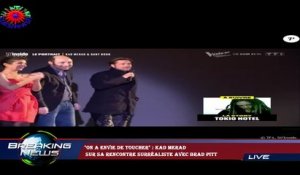 "On a envie de toucher" : Kad Merad  sur sa rencontre surréaliste avec Brad Pitt