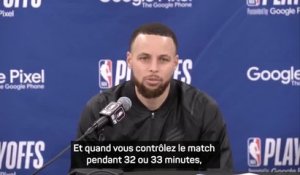 Warriors - Curry : “C'était un match très intense du début à la fin”