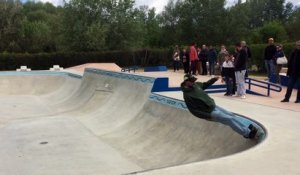 Montfrin : Nimes Skate en démonstration