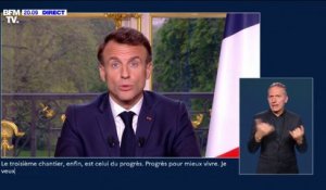 Emmanuel Macron: "L'Éducation Nationale doit renouer avec l'ambition d'être l'une des meilleures d'Europe"