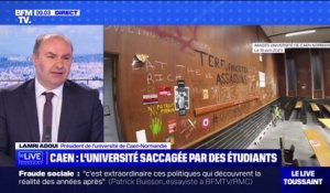 Dégradations à Caen-Normandie: le président de l'université exprime sa "consternation" sur BFMTV