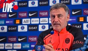 Replay : Conf de presse de Christophe Galtier avant Angers SCO - Paris Saint-Germain