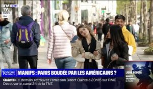 Manifestations à Paris: la capitale boudée par les touristes américains?