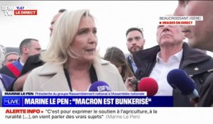 Pour Marine Le Pen, la démocratie française "est plus que défaillante"