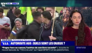 Chloé Ridel à propos de l'A69 entre Toulouse et Castres: "On perpétue une civilisation du tout voiture"