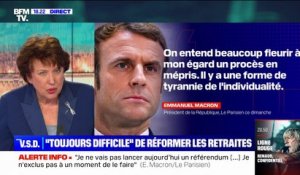 Roselyne Bachelot sur Emmanuel Macron: "Je ne retiens absolument pas ce procès en arrogance"
